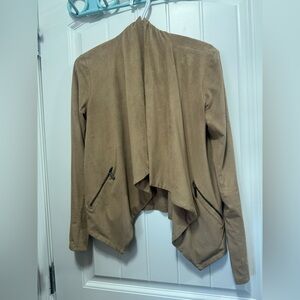 Tan Suede Women's Jacket Armani exchange size small